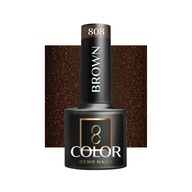 OCHO NAILS Hybridný lak brown 808 -5 g