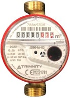 Wodomierz ciepłej wody 1/2" Q3=1,6 m3/h leg. 2023!