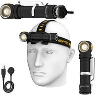 ERŐS FEJLÁMPA AKKUMULÁTOROS FEJLÁMPA LED LÁMPA 3720LM USB