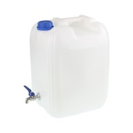 20L-es Vizes Kannás Ballon Csappal - Víz Tároló Konténer Kempingezéshez, Teherautóba