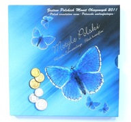 Polskie monety obiegowe 2011 - Motyle Polski