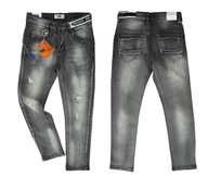 Z659 Spodnie elastyczny jeans (12) 152