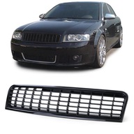 GRILL ATRAPA AUDI A4 B6 8E B6 00-04 BLACK BEZ LOGO