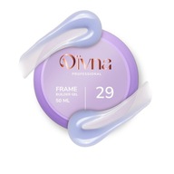 DIVNA Frame Builder Gel 29 50 ml stavební gel na nehty, barevný