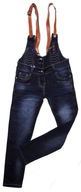 OGRODNICZKI jeans R-95 BELONGS 158 dla szczupłych