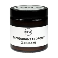 La-Le Prírodný cédrový dezodorant s bylinkami