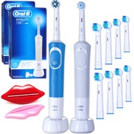 Szczoteczka Elektryczna do Zębów Oral-B Vitality Dwupak Zestaw