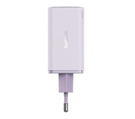 Ładowarka sieciowa Baseus GaN6 Pro 2x USB-C + 2x USB 65W Fioletowa