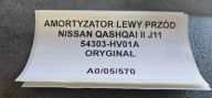 shock absorber left front NISSAN QASHQAI II J11