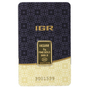 IGR rúd 5 gramm Arany LBMA