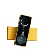 Kulcstartó Világító Citroen LED logóval Kristály Ajándék