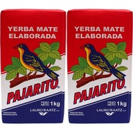 Yerba Mate PAJARITO ELABORADA GUARANA 2 x 1kg