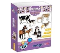 Zvieratá na farme sada magnetov MV603208