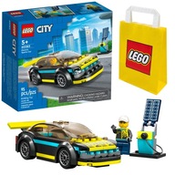 KLOCKI LEGO CITY 60383 ELEKTRYCZNY SAMOCHÓD SPORTOWY AUTO + TORBA LEGO
