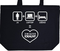 JA LAPTOP ŁÓŻKO = ZWIĄZEK IDEALNY torba prezent