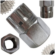 ВЕЛОСИПЕДНИЙ КАСЕТНИЙ ГАЙКОВЕРТ VELOXO VL066 СРІБЛЯСТИЙ УНІВЕРСАЛЬНИЙ SHIMANO