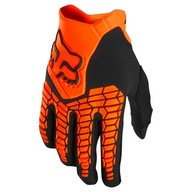 Cyklistické rukavice FOX M oranžové