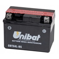 Akumulator Unibat MF AGM 12V 3Ah 50A P+