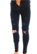 TOPMAN Spodnie jeans męskie slim fit rurki stylowe r. W30 L32