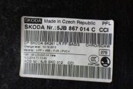 Skoda Rapid upholstery side door right 5JB867014C st.BDB EUROPA