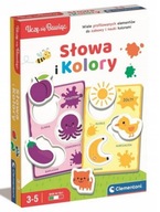 SŁOWA I KOLORY gra edukacyjna CLEMENTONI