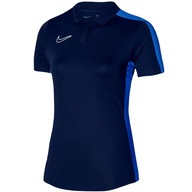 M Dámske tričko Nike Dri-Fit Academy 23 Polo tmavomodré DR1348 451 M