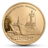 2 PLN, 2013 - Poľské lode: Prepravná loď, min