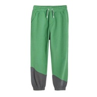 Cool Club Spodnie dresowe chłopięce zielone oversize r 134
