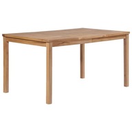 Záhradný stôl 150x90x77 cm masívne teakové drevo