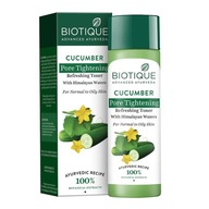 Tonik zwężający pory z ogórkiem Biotique 120ml