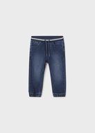 Długie spodnie chłopięce MAYORAL 1548 jeans ze ściągaczem - 74