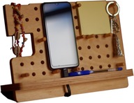 Tablica organizer pegboard stojak na telefon