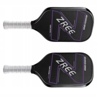 RAKIETKA DO PICKLEBALLA T700 CARBON 16MM, FIOLET PP JĄDRO TRWAŁY