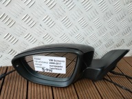 VW SCIROCCO III 08-17 mirror left 9-PIN colour LC9X EUROPA OE