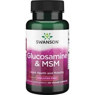 Výživový doplnok Glucosamine & MSM 60kaps.