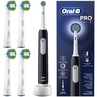 Oral-B Pro 1 elektrická zubná kefka + 4 ORIGINÁLNE HROTY ORAL-B BRAUN PRECISION CLEAN