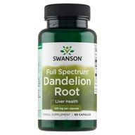 SWANSON Dandelion Root Mniszek lekarski, 60kaps