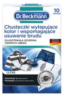 Dr. Beckmann Utierky na tmavé tkaniny 10 ks