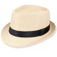 Detský slamený klobúk na plážové leto