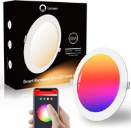 LAMPA SUFITOWA WPUSZCZANA LED 18W SMART RGB ALEXA