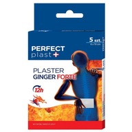 Perfect Plast Plastry rozgrzewające Ginger Forte 6X10 cm 5 szt