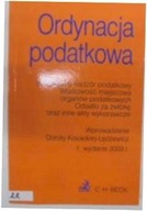 Ordynacja podatkowa -