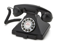 KRONX telefon przewodowy retro WINDSOR vintage