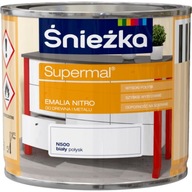 Śnieżka Supermal Emalia Nitro biały N500 połysk 0,2l