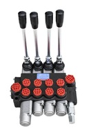 4-SZAKASZOS HIDRAULIKUS ELOSZTÓ 40L + ÚSZÓ SZAKASZ