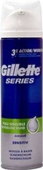 GILLETTE żel do golenia 200 ml SERIES SENSITIVE