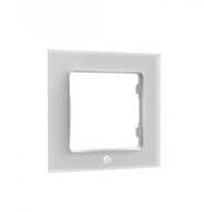 Shelly Wall Frame rámik jeden pre vypínač BIELY