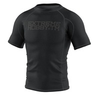 Extreme Hobby Rashguard Short Sleeve Trace Black M