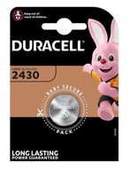 1x BATERIA litowa DURACELL CR 2430 3V 1szt. MOCNA