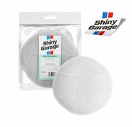 SHINY GARAGE WHITE POCKET - Aplikator z mikrofibry